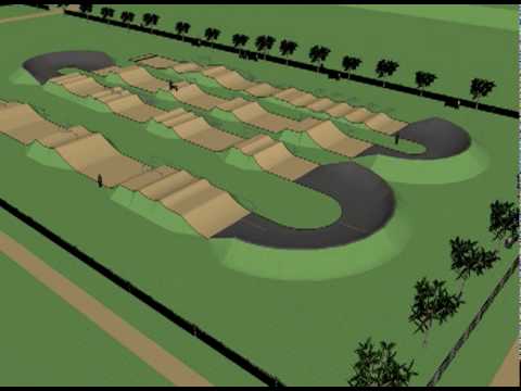 BMX Track - regional level design (animation & design by Tony Fleming ...