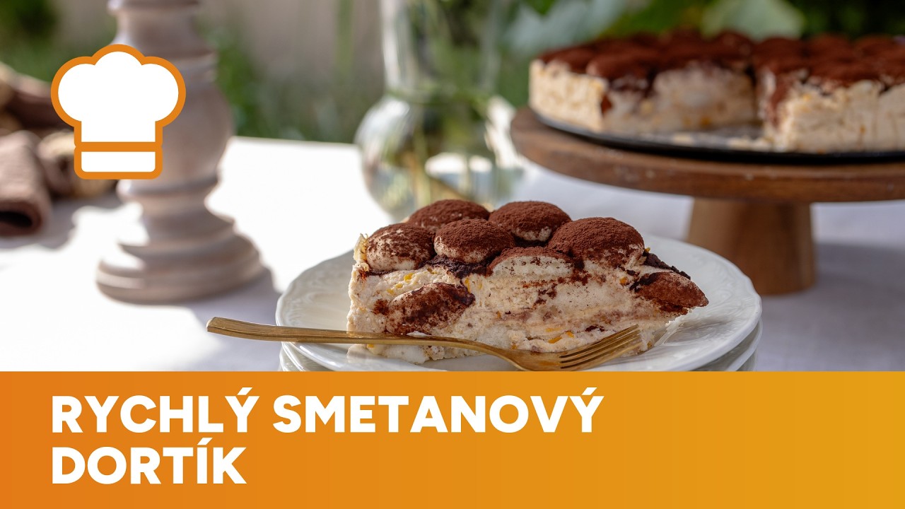 Rychlý smetanový dortík s mandarinkami připravíte i bez čerstvého ovoce