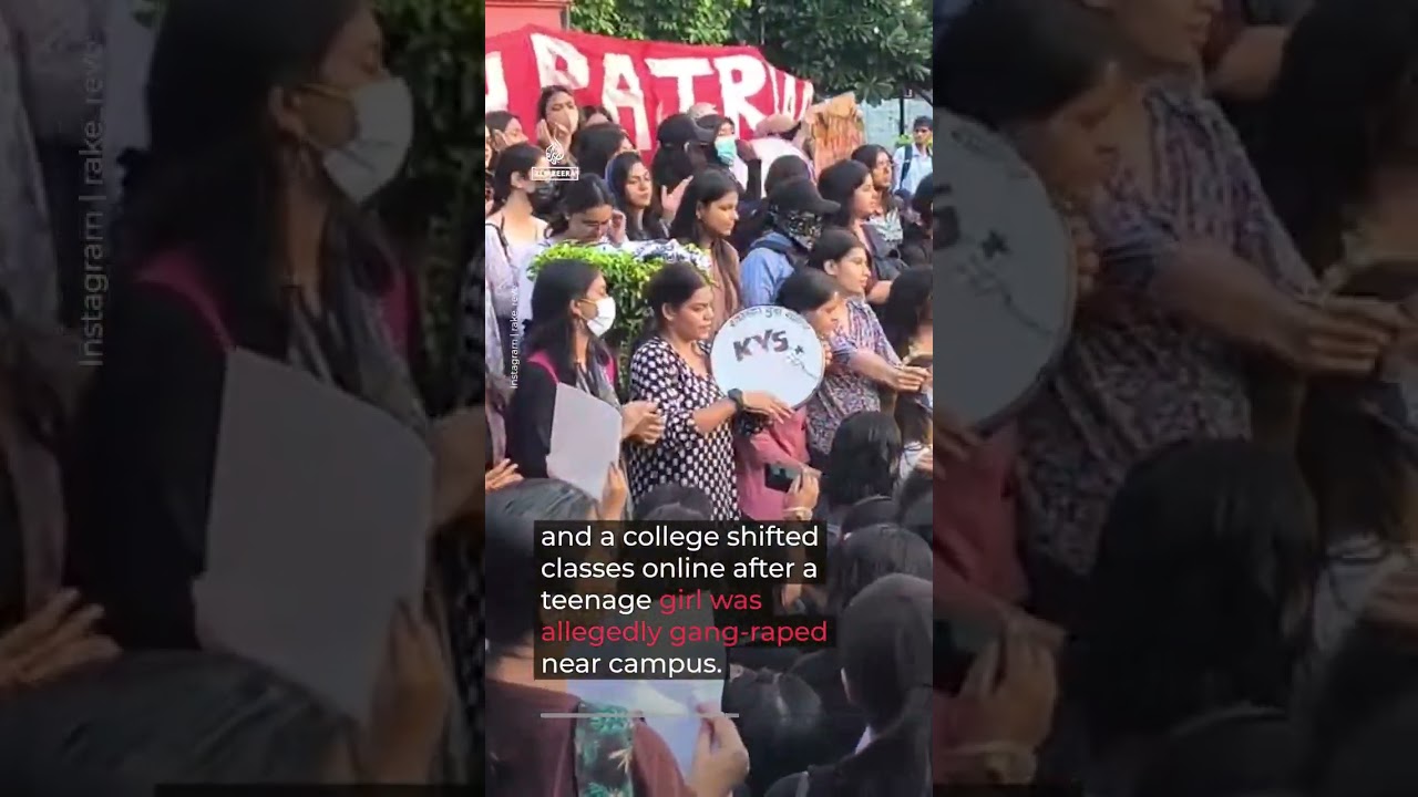 String of rapes in Delhi triggers social campaign for women’s safety | AJ #shorts