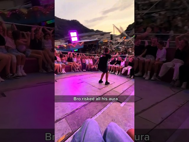 Bro risked all his aura 👍