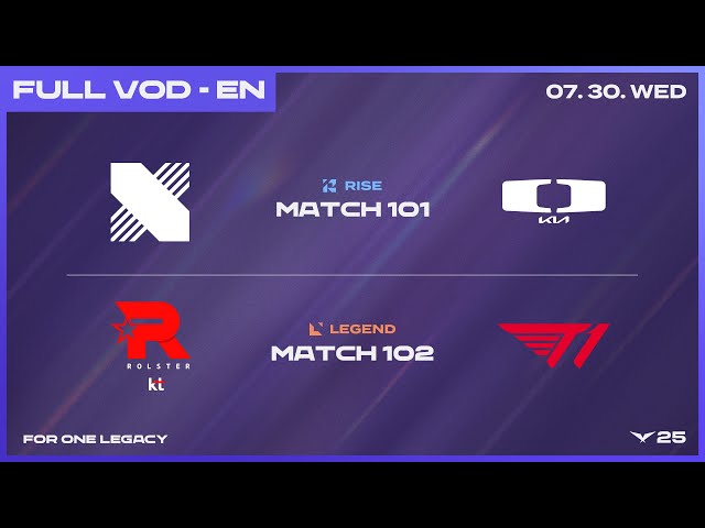 DRX vs DK - KT vs T1 | 2025 LCK