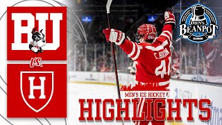 Highlights: Men's Ice Hockey vs. Harvard - Dunkin' Men's Beanpot Semifinal (2/3/2025)