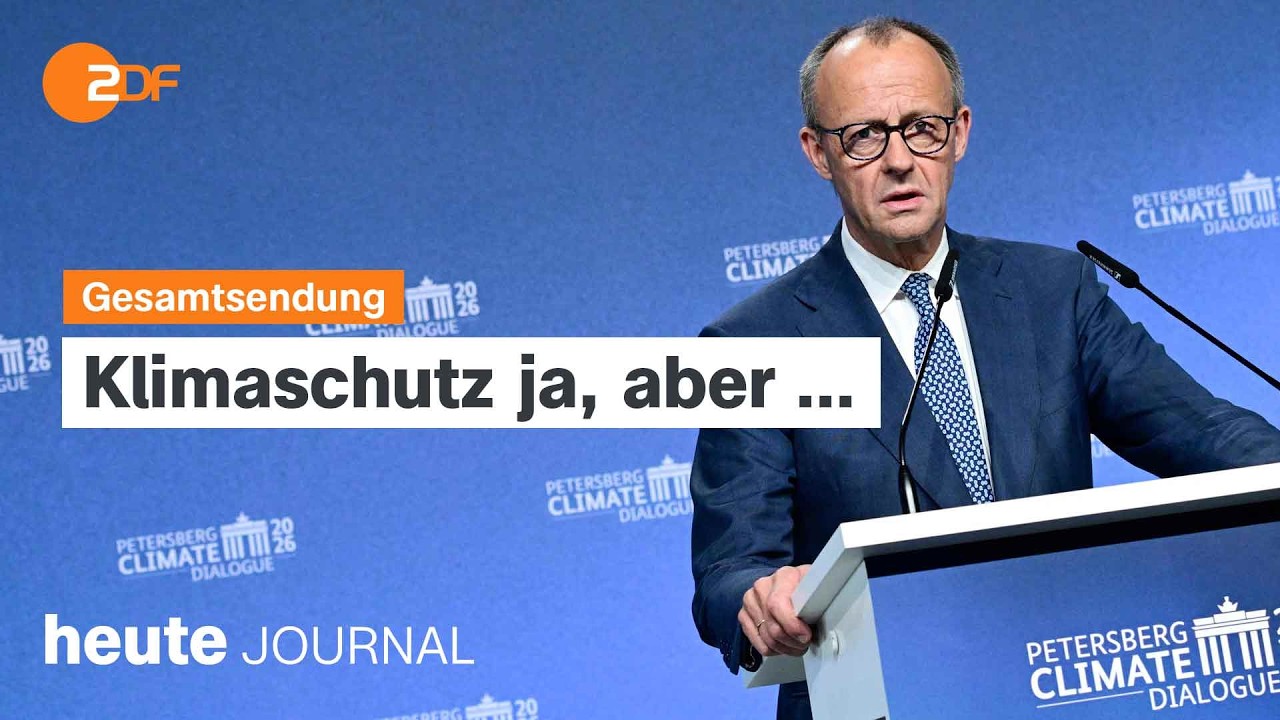 heute journal vom 22.04.2026 Klimaschutz, medizinische Notfallversorgung, Militärstrategie