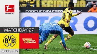 Borussia Dortmund — Union Berlin 2-1 | Highlights | Matchday 27 – Bundesliga 2022/23