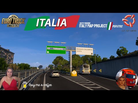 Italy Map Project+Promods Addon v13 1.51