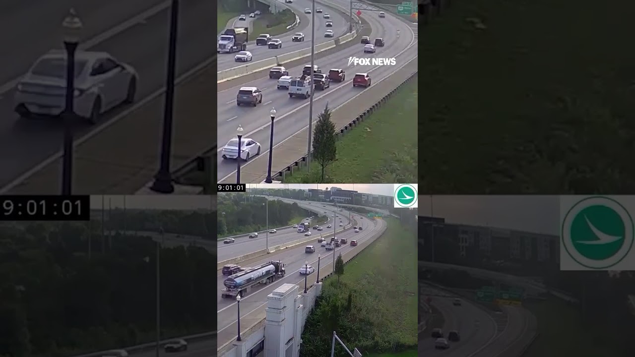 Driver causes SHOCKING accident after stopping in the middle of interstate
