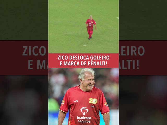 ZICO DE PÊNALTI 👏🏻 #shorts