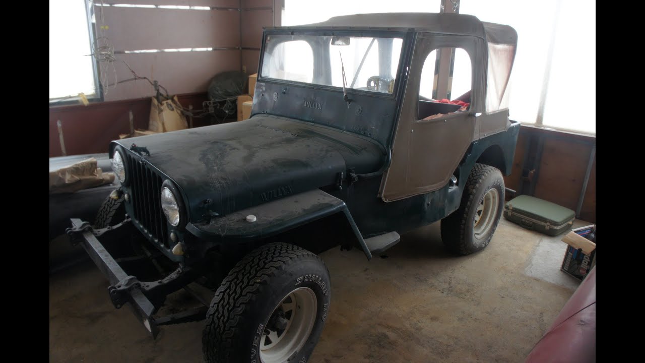 Willys jeep project for sale