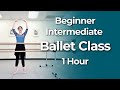 1 Hour Beginner-Intermediate Ballet Class  Full Ballet Workout at Home[1]