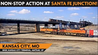 LIVE RAILCAM: Santa Fe Junction/Kansas City, Missouri, USA | Virtual Railfan