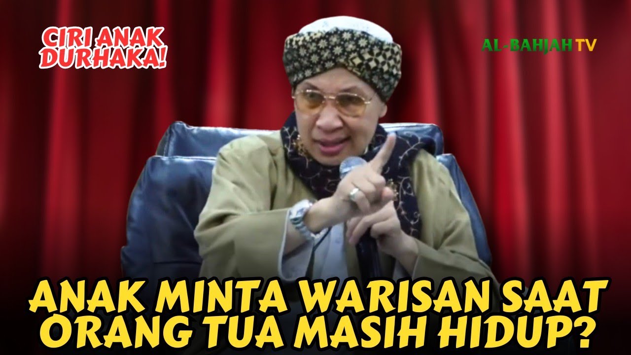Hati-hati‼️ Minta Warisan ke Orang Tua yang masih Hidup, ini Dosanya! | Buya Yahya