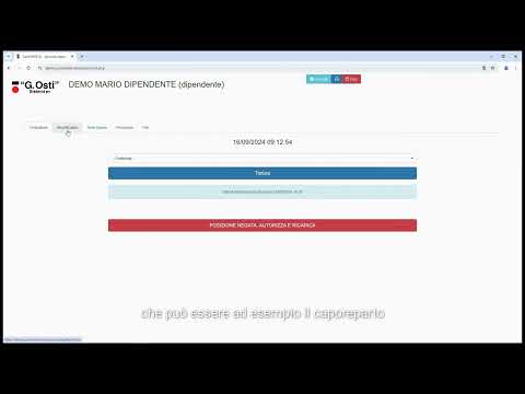 Rilevazione Presenze Cloud JuniorWEB Richiesta ed Approvazione Giustificativo Dipendente