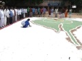 Residents attempt breaking world record, make huge Ganesha sand art