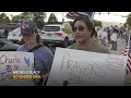 People gather outside Utah hospital where Charlie Kirk was pronounced dead  - 01:01 min - News - Video