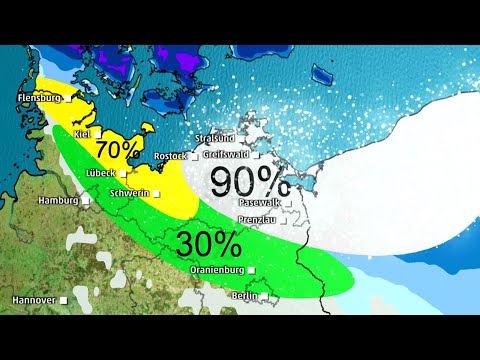 Weiße Weihnacht: Hier liegen die Schnee-Chancen bei 90 Prozent