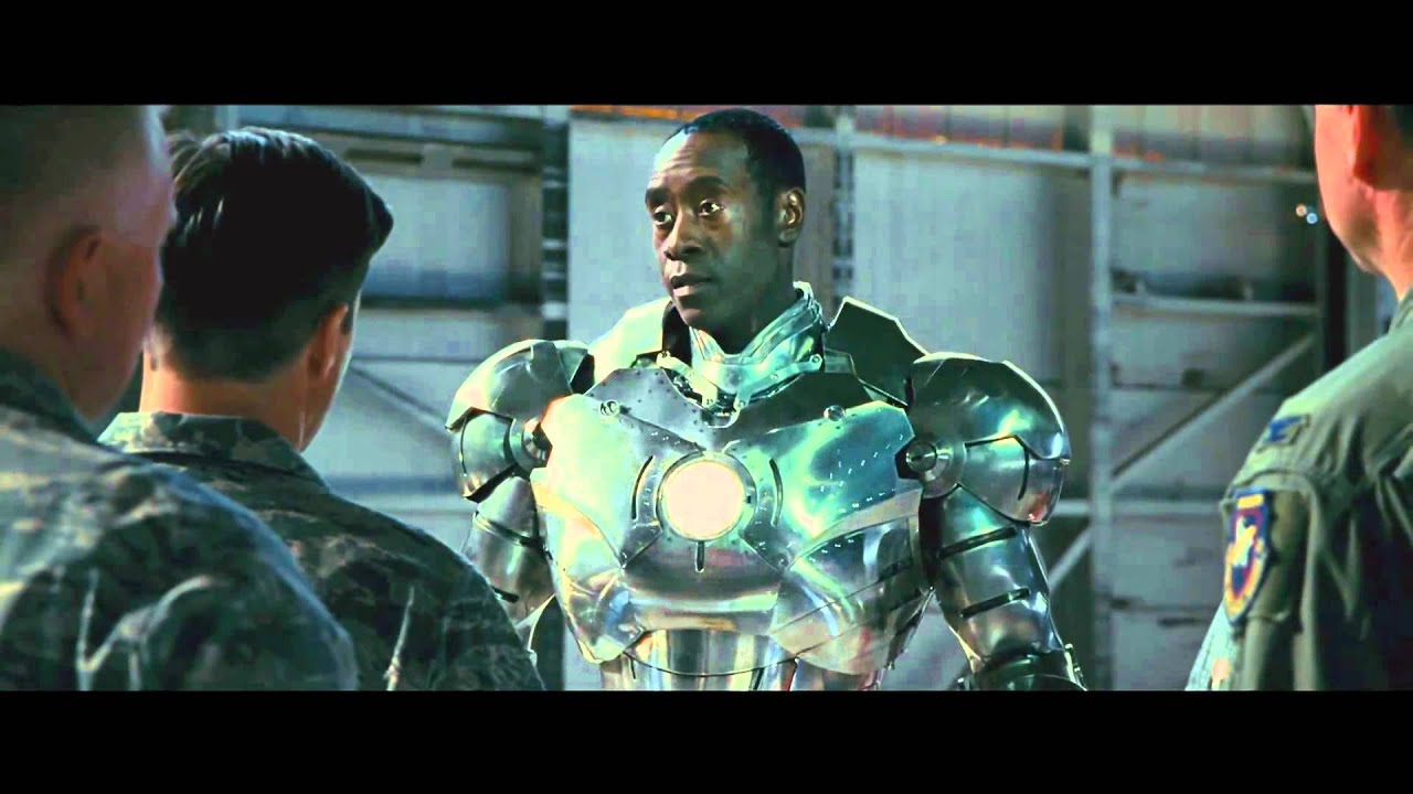 Iron Man 2_ Deleted Scene (Rhodey in Mark 2) - YouTube