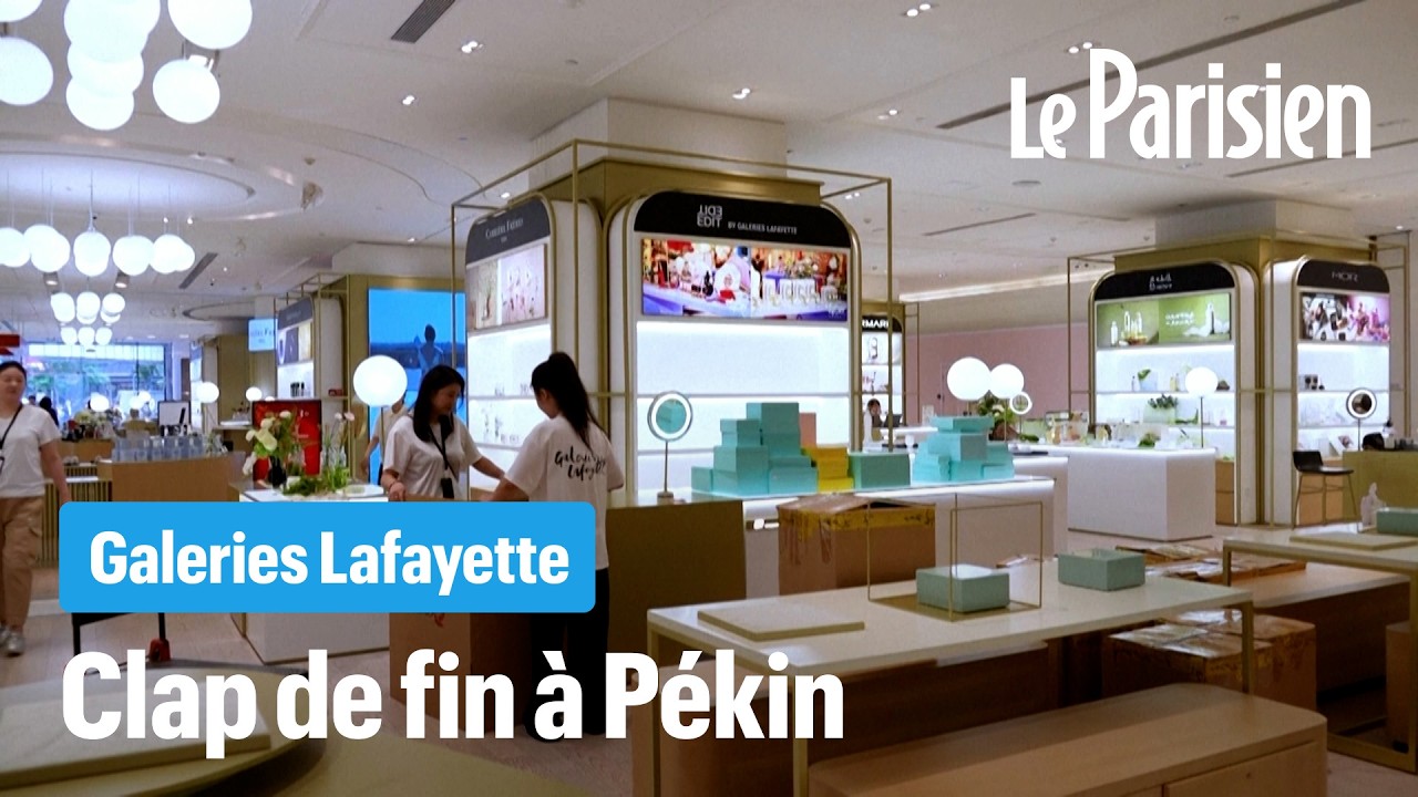 Coup de froid sur le luxe : les Galeries Lafayette ferment en Chine