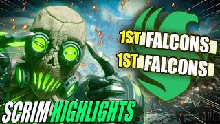 1ST PLACE DOUBLE BLOCK ALGS SCRIM HIGHLIGHTS! | Falcons Imperialhal