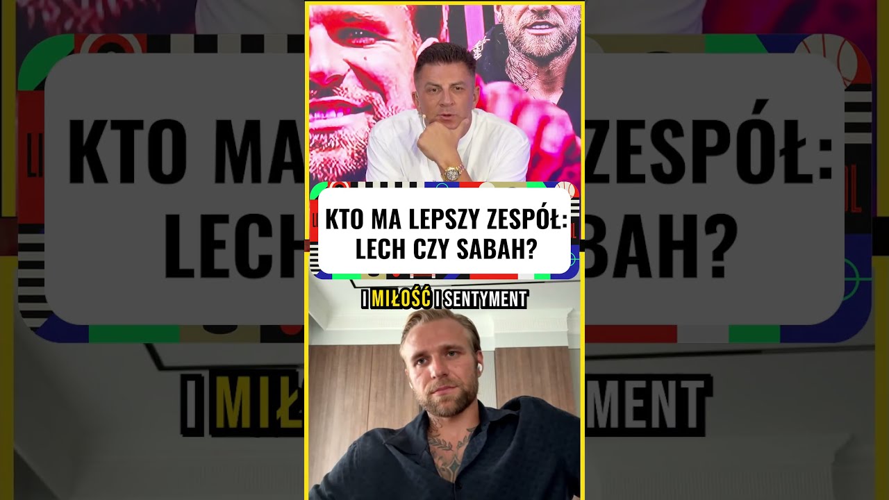 Borek pyta puchacza o porównanie lecha i sabah baku #shorts