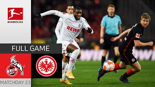 🔴 LIVE | 1. FC Köln — Eintracht Frankfurt | Matchday 23 – Bundesliga 2021/22