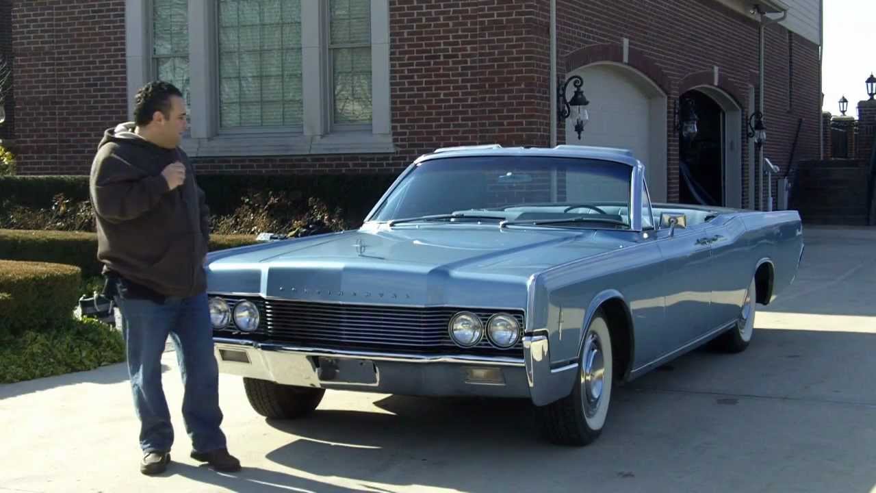 1966 Lincoln Continental Convertible Classic Muscle Car for Sale in MI Vanguard Motor Sales ...