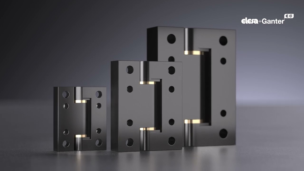 Zawiasy precyzyjne GN 7580 video