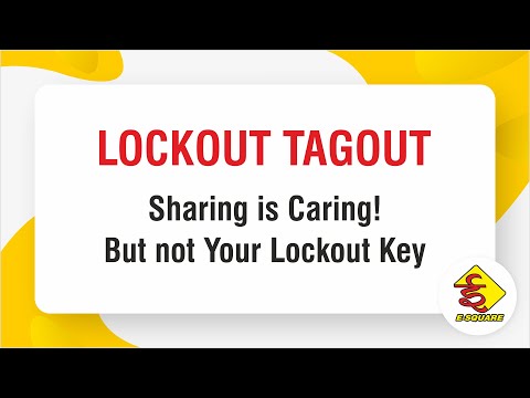 Do Not Share Your Lockout Key