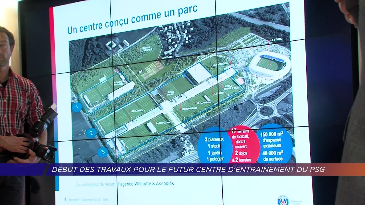 Yvelines | Début des travaux pour le futur centre d’entraînement du PSG
