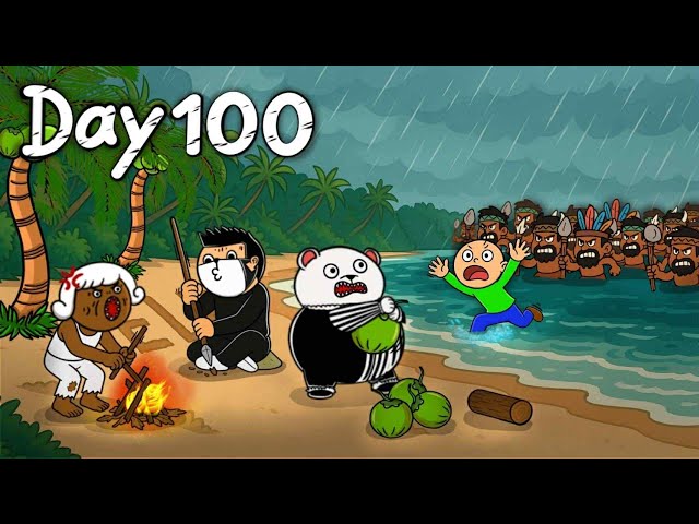 100 วันติดเกาะร้าง 🏝️ Roblox