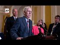 Mitch McConnell freezes mid-speech at US Capitol