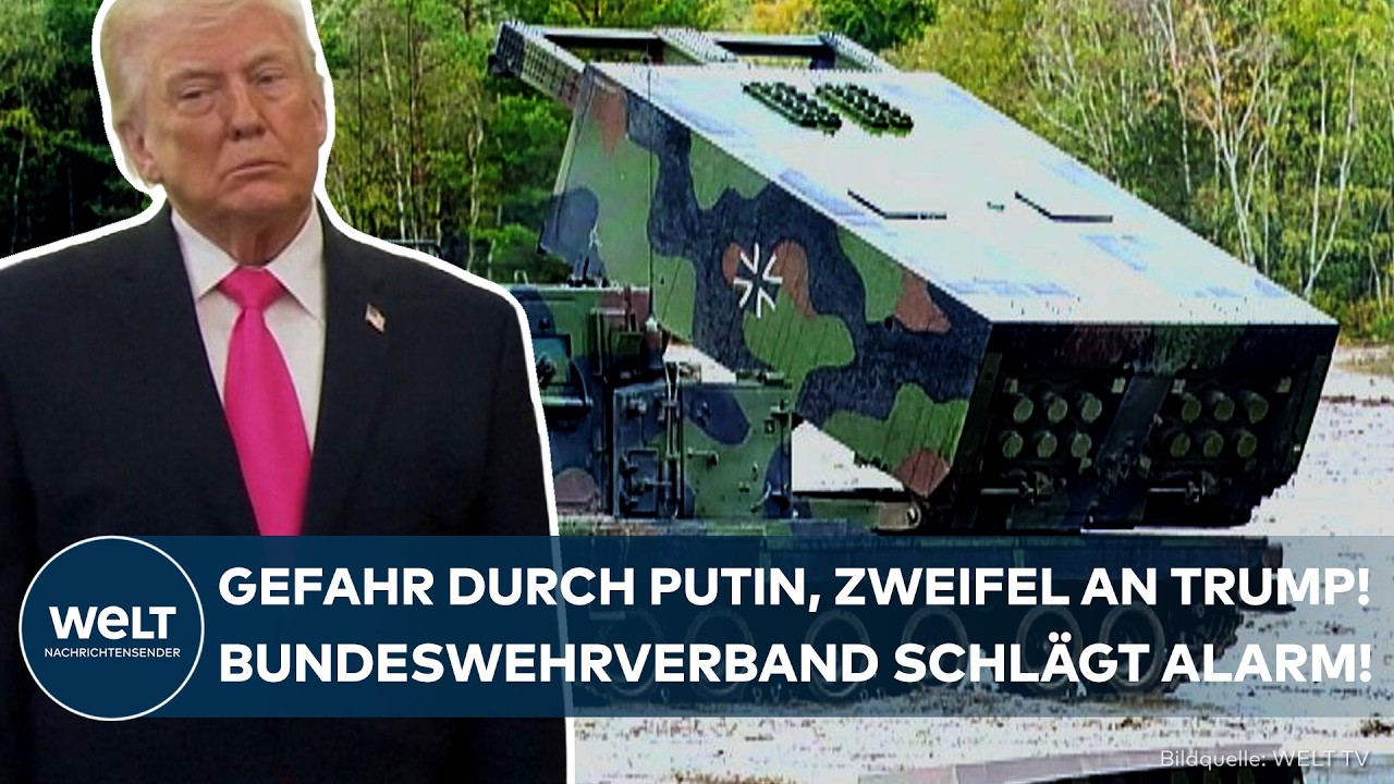 GEFAHR DURCH PUTIN, ZWEIFEL AN TRUMP: Bundeswehrverband schlägt Alarm! Mehr Tempo bei Aufrüstung!
