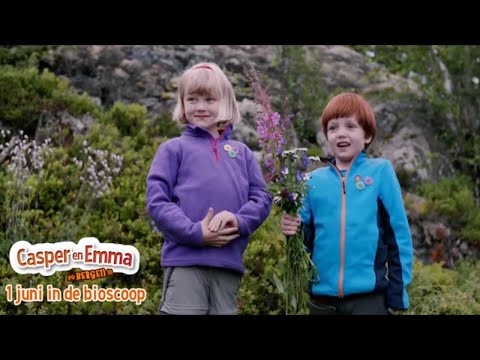 Casper en Emma de bergen in'