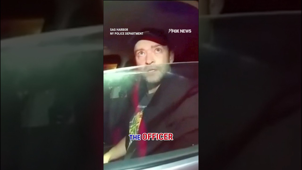 Justin Timberlake DWI footage RELEASED #shorts #us #justintimberlake #dwi