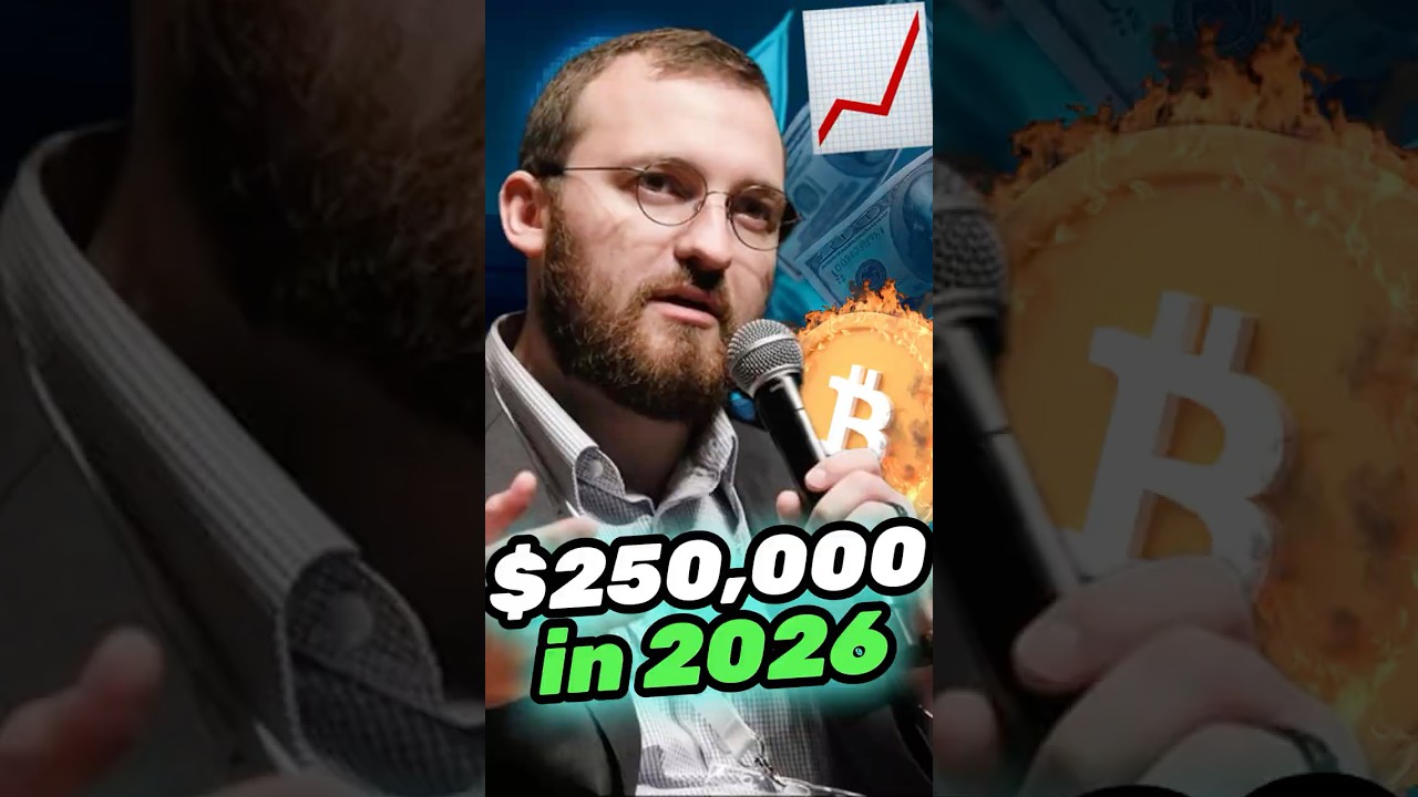 Cardano Founder's 👉 2026 Bitcoin Price Prediction
