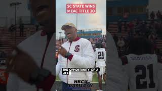 South Carolina State knocks off Del State for 2025 MEAC title/