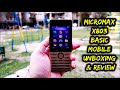 Micromax X803 Basic mobile unboxing and review