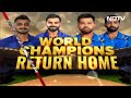 Team India Mumbai | Sea Of Blue At Marine Drive For Team Indias Victory Parade  - 04:54 min - News - Video