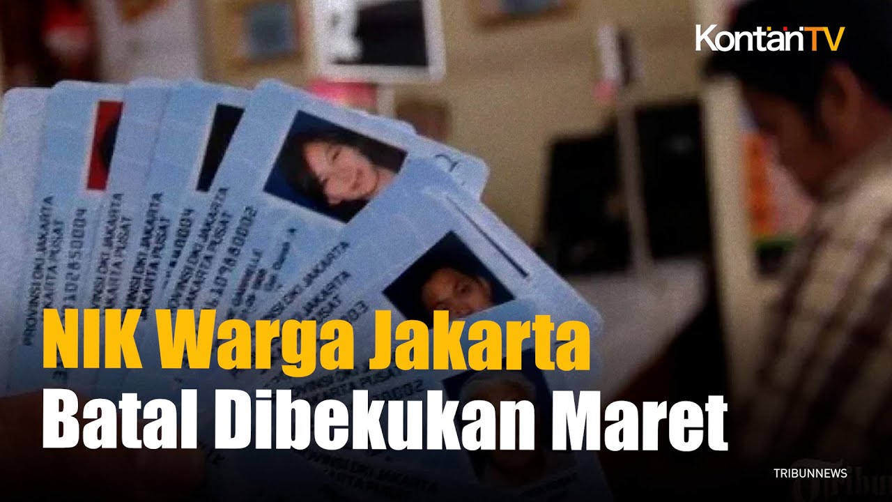 NIK Warga DKI Jakarta Batal Dinonaktifkan Maret 2024 Ini Alasannya