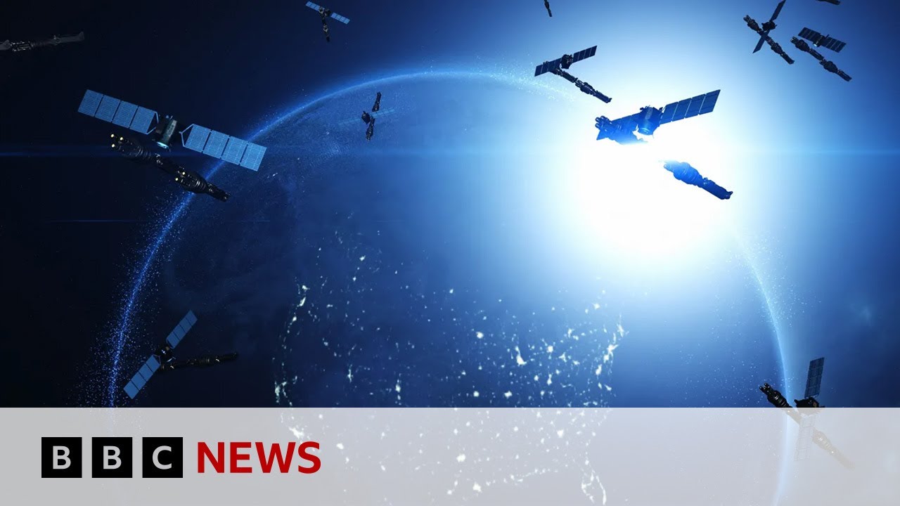 Elon Musk's satellites 'blocking' view of the universe | BBC News