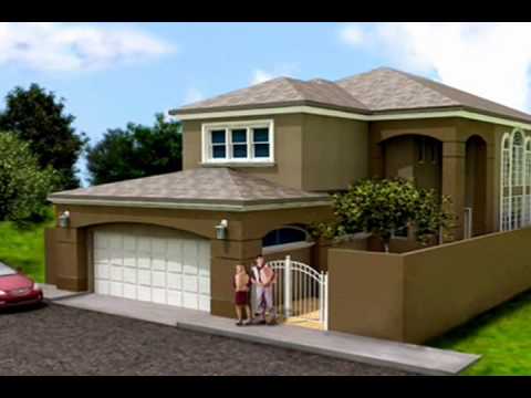 Planos de Casas Modelo San Aaron #01 Arquimex Planos de Casas - YouTube