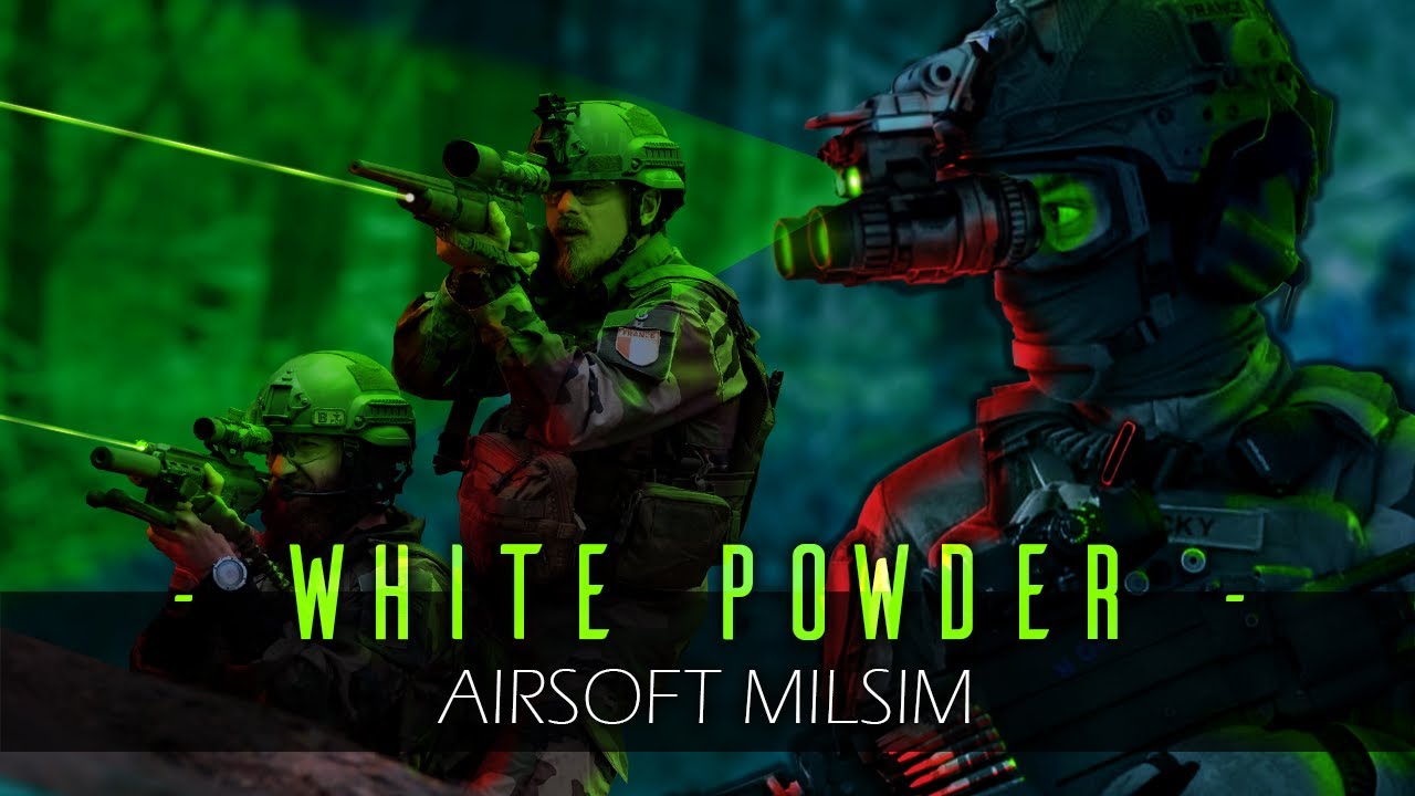 On sort les NVG ! OP WHITE POWDER ► MILSIM