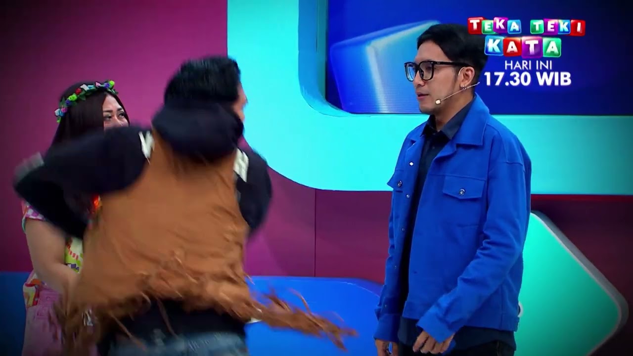 GAME SHOW TEKA TEKI KATA GTV, DESTA DIBIKIN KESAL SAMA ECA,BOIYEN DAN DARTO!
