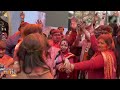 Joyous Holi Celebration Follows Pran Pratistha at Ram Temple in Sitapur, UP | News9