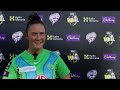 Melbourne Stars Alice Capsey speaks following win over Hurricanes  - 01:06 min - News - Video