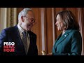WATCH: Schumer presents Vice President Harris with golden gavel for history-making tie-breaker votes