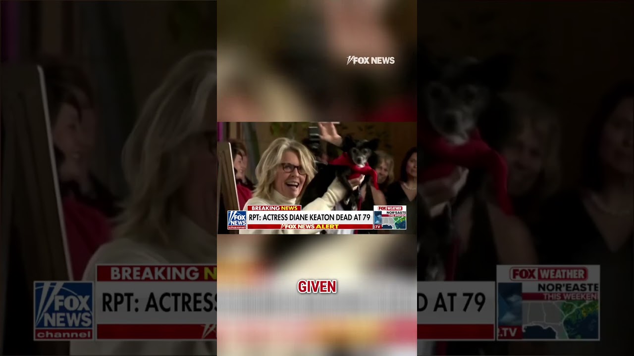 BREAKING: Actress Diane Keaton dead at 79 #shorts #usa #us #breakingnews #news #acting #hollywood