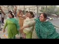 AAP’s women workers protest against Delhi CM Arvind Kejriwal’s arrest #aap | News9