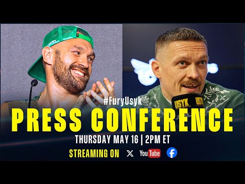 Tyson Fury vs Oleksandr Usyk | FINAL PRESS CONFERENCE