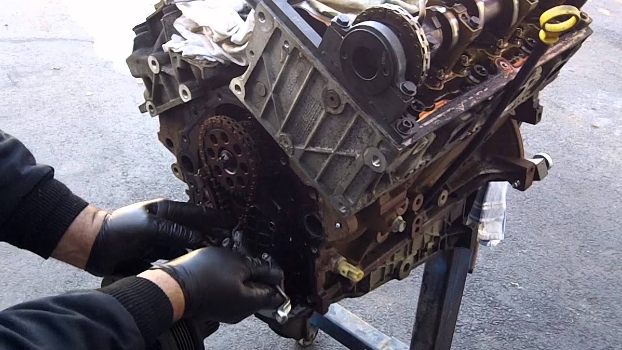 Ford explorer sohc timing chain replace #6
