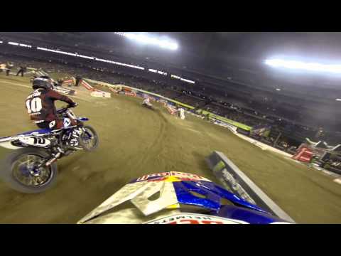 GoPro HD: James Stewart Heat 2013 Monster Energy Supercross from Toronto 